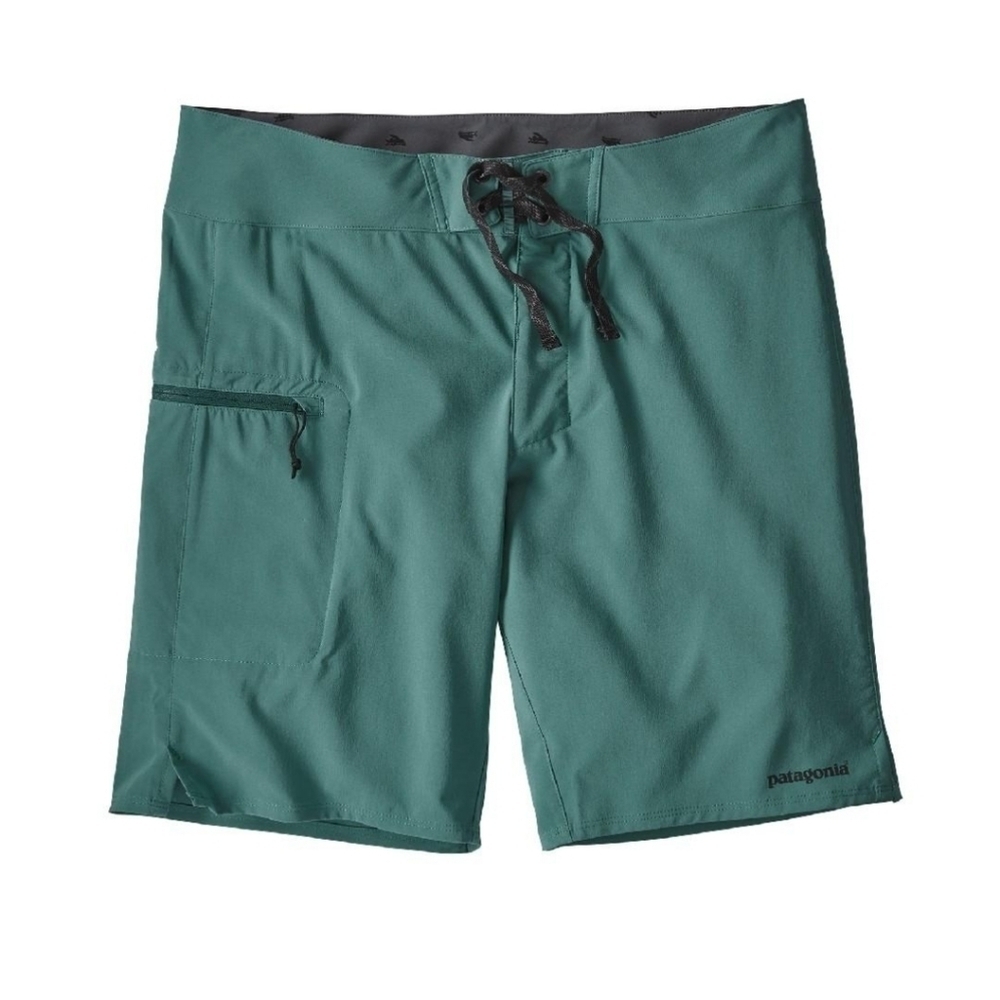 Patagonia Mens Stretch Planing Boardshorts 19" 38" Tasmania Teal NWT